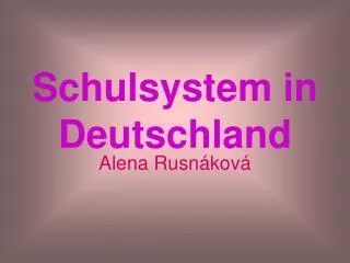 schulsystem in deutschland