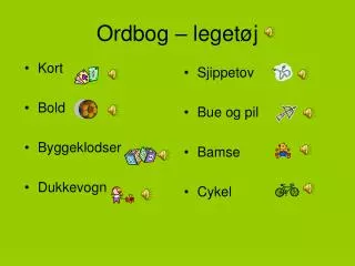 ordbog leget j