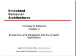 Embedded Computer Architectures - slide 1
