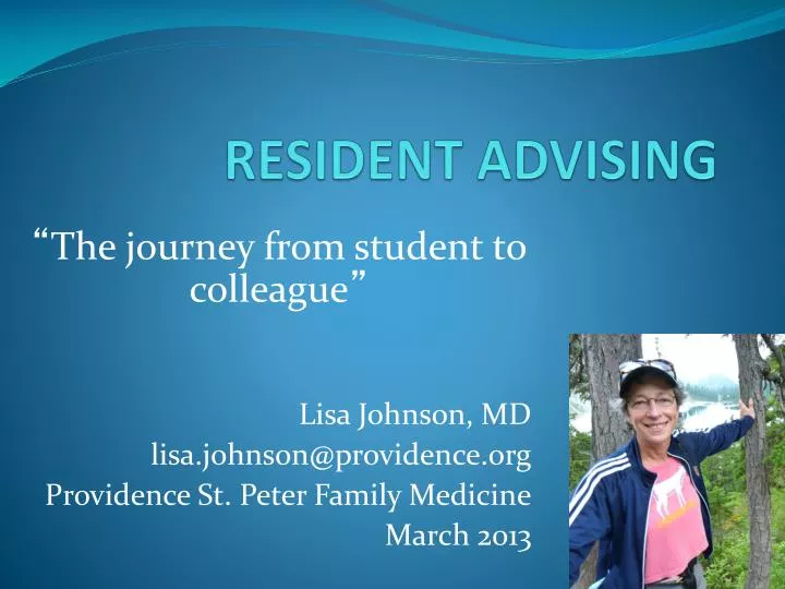 resident advising