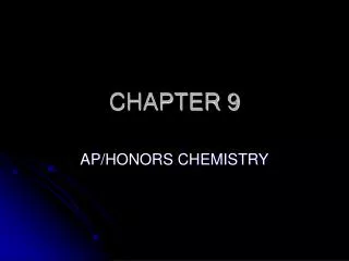 CHAPTER 9