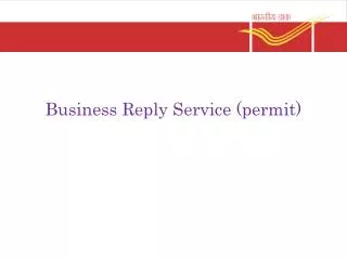 Business Reply Service (permit)
