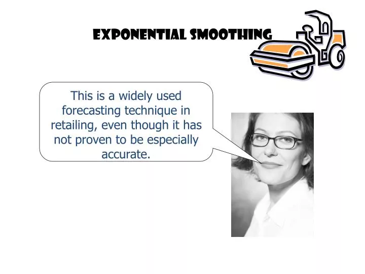 exponential smoothing