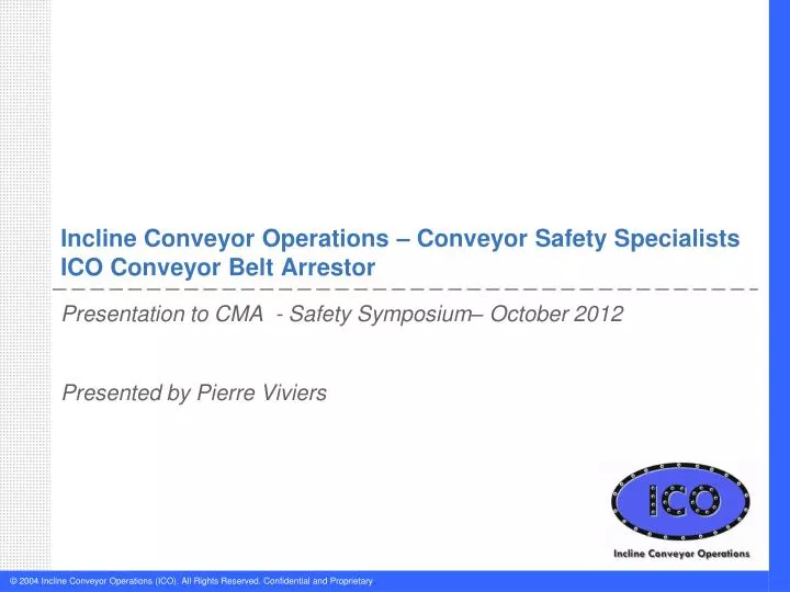 incline conveyor operations conveyor safety specialists ico conveyor belt arrestor
