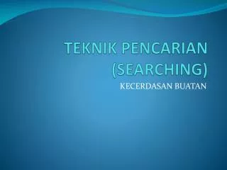 teknik pencarian searching