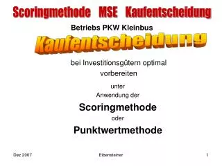bei investitionsg tern optimal vorbereiten