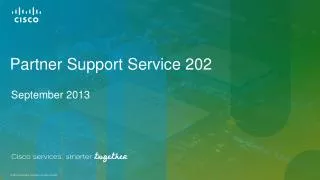 Partner Support Service 202