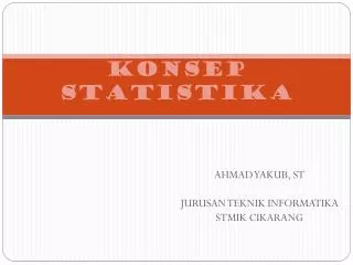 konsep statistika