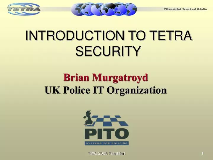 introduction to tetra security
