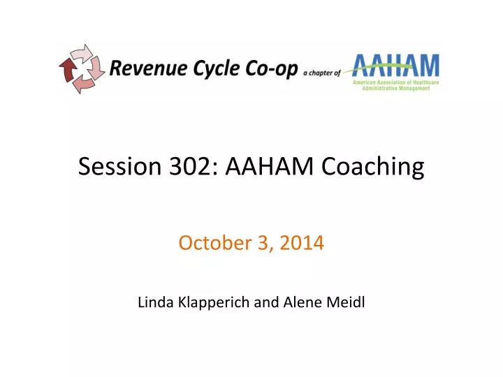 session 302 aaham coaching