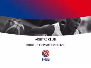 arbitre club arbitre departemental