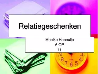 relatiegeschenken