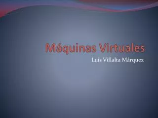 m quinas virtuales