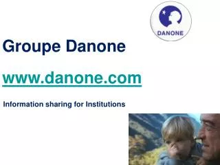 Groupe Danone danone