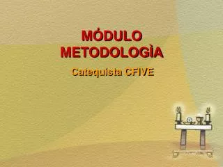 m dulo metodolog a