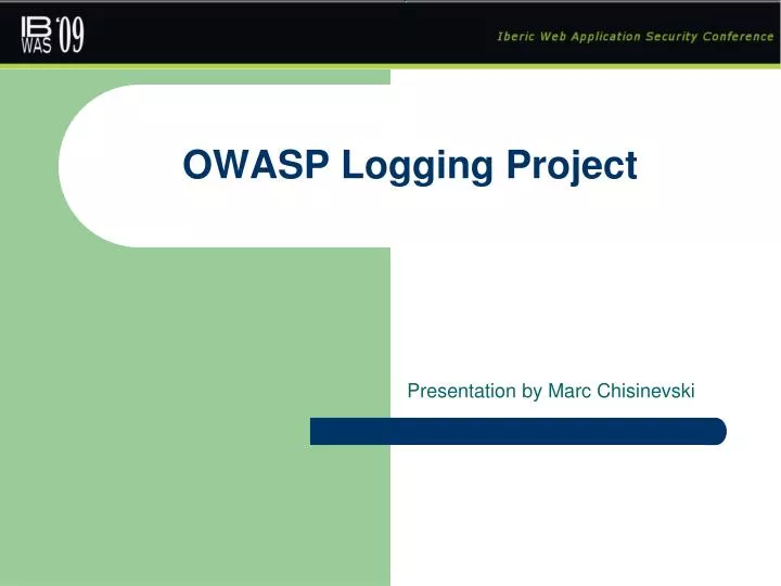 owasp logging project