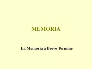 memoria