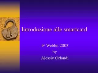 introduzione alle smartcard