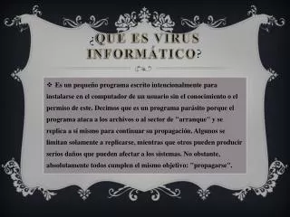 que es virus inform tico
