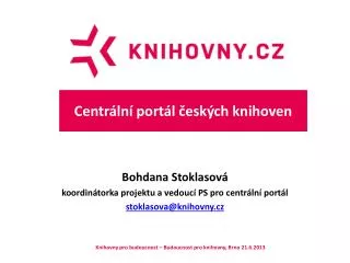 centr ln port l esk ch knihoven