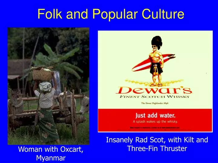 folk and popular culture