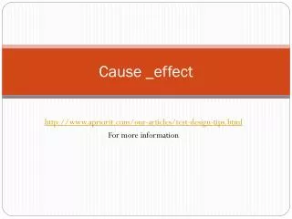 Cause _effect