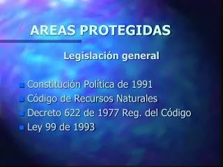 areas protegidas