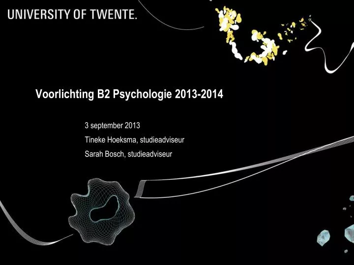 voorlichting b2 psychologie 2013 2014