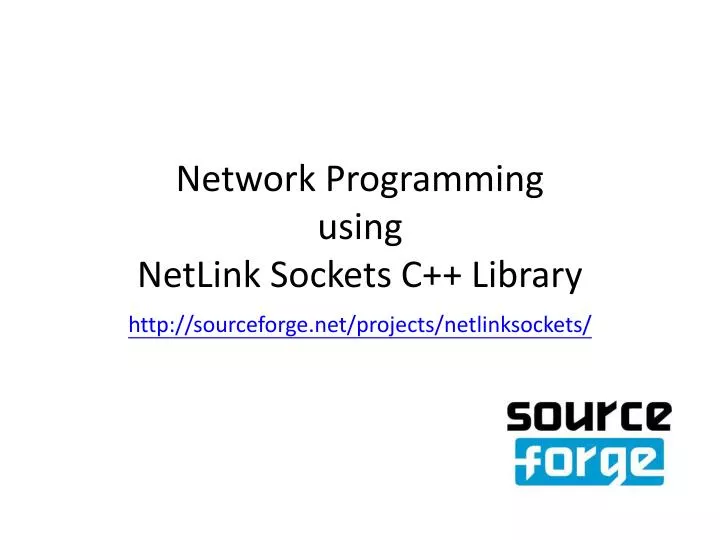 network programming using netlink sockets c library