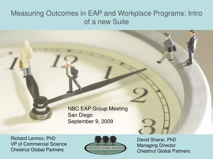 measuring outcomes in eap and workplace programs intro of a new suite