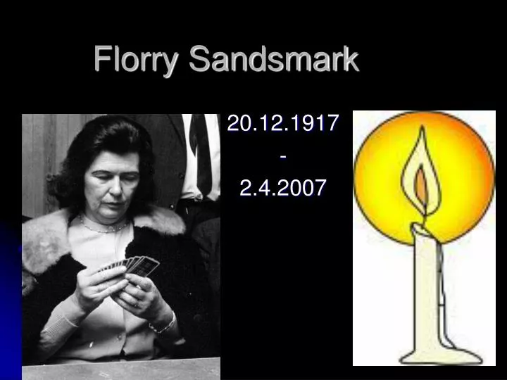 florry sandsmark