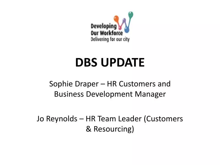 dbs update