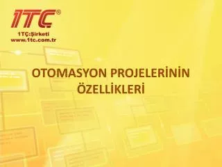 otomasyon projeler n n zell kler