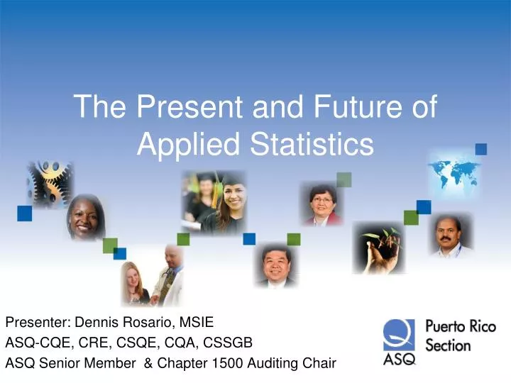 the present and future of applied statistics