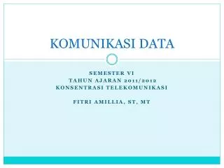 komunikasi data