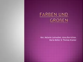farben und gr en