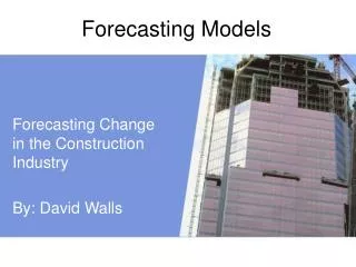 Forecasting Models
