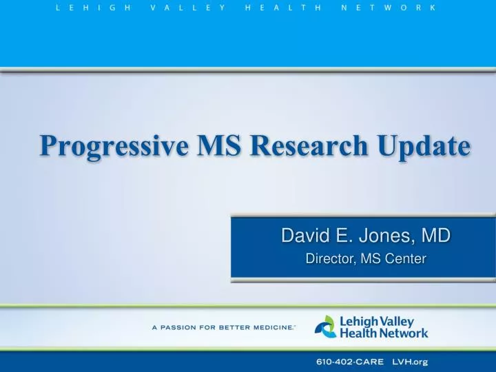 progressive ms research update