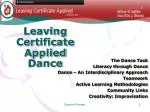 Discovering Dance: An Interdisciplinary Approach to Learning and Creativity - slide 1