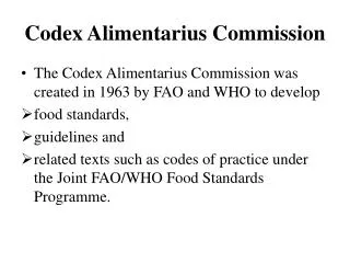 Codex Alimentarius Commission