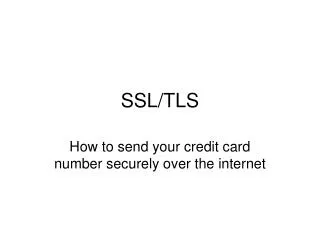 SSL/TLS