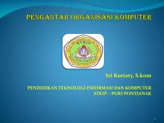 pengantar organisasi komputer