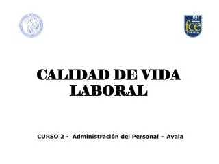 calidad de vida laboral