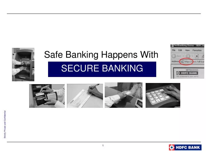 safe banking happens with