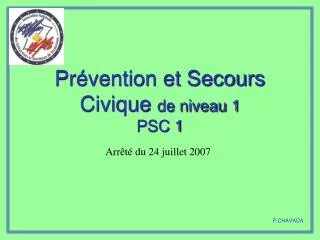 pr vention et secours civique de niveau 1 psc 1