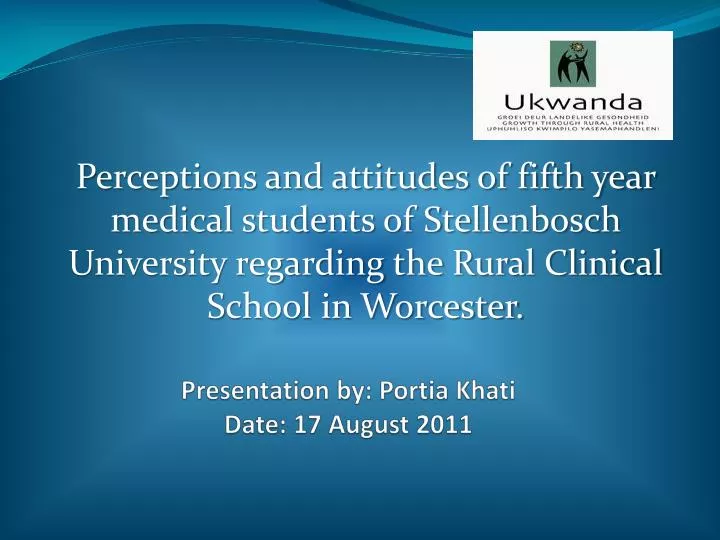 presentation by portia khati date 17 august 2011
