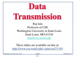 Data Transmission