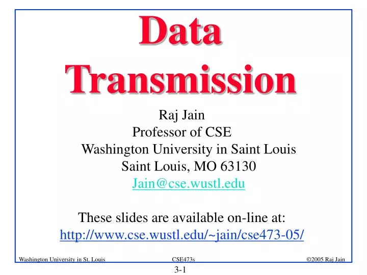 data transmission