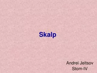 skalp