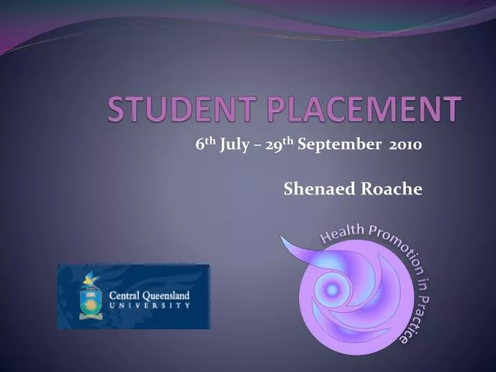 student placement